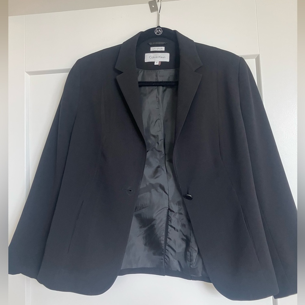 Calvin Klein Women's Classic Black Blazer